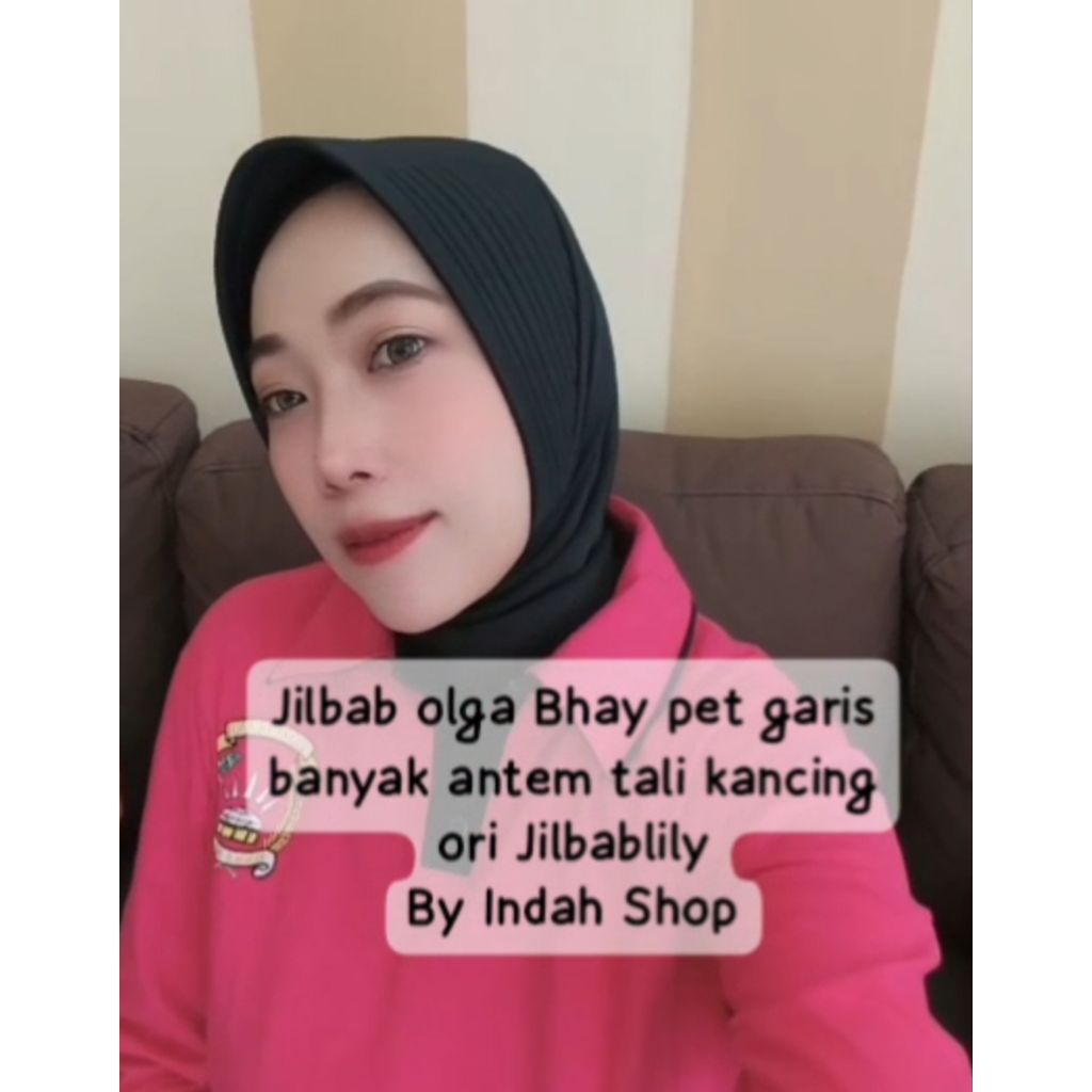 Jilbab hitam olga bhayangkari