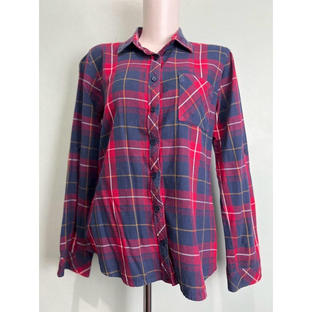 kemeja kotak kotak c2 ujuran S