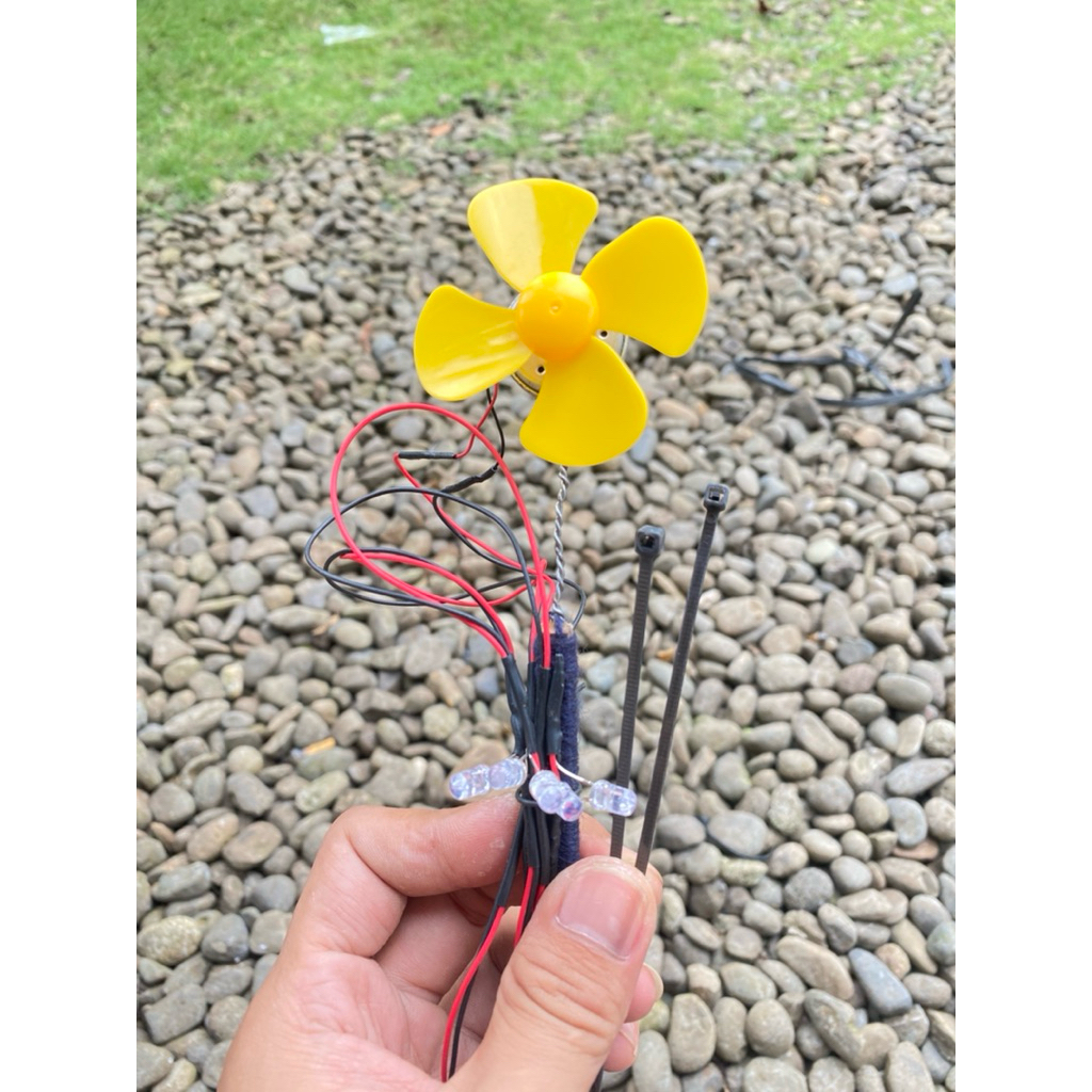 lampu layangan RGB set dinamo ready panjang 1 meter dan 2 meter