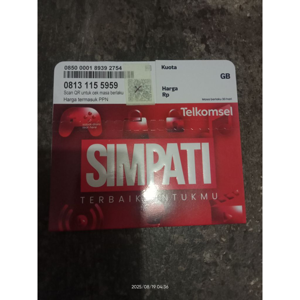 nomor cantik telkomsel 11 digit 08** 115 5959 nocan-kartu-perdana-telkomsel