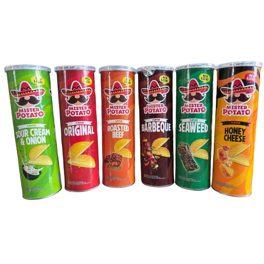 

Mister Potato Chips - 106g Net Weight, Crispy Potato Snack