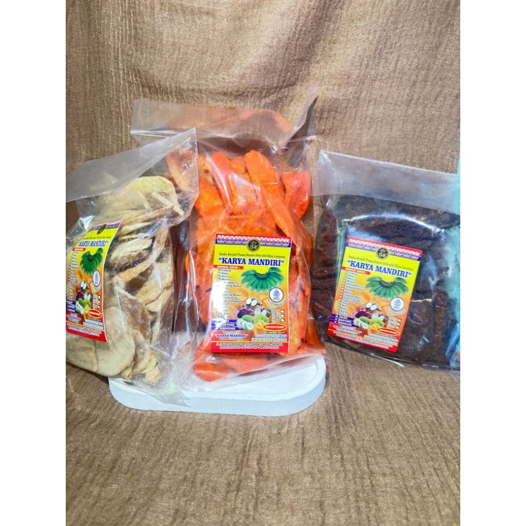 

Keripik pisang asli lampung