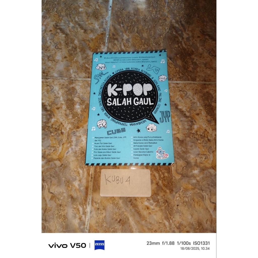 Buku K-pop Salah Gaul