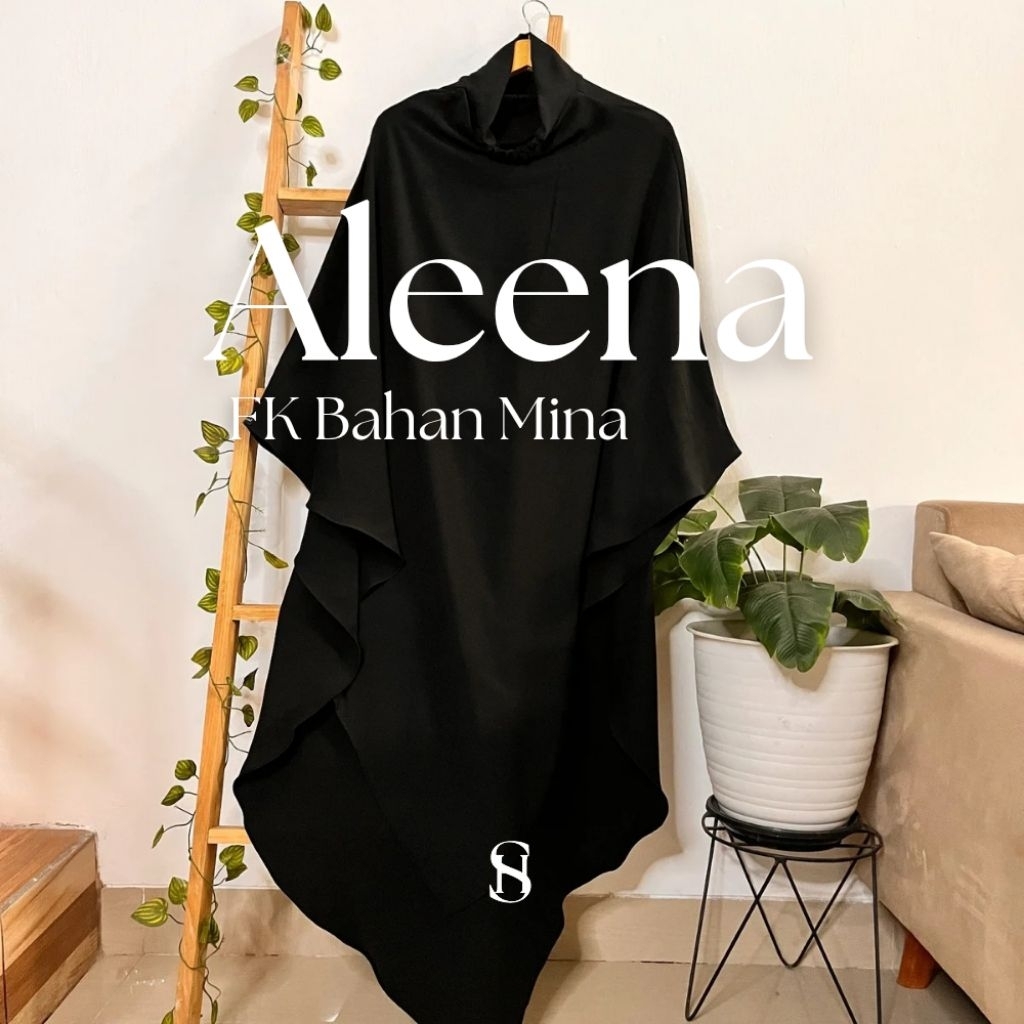Aleena FK Antem Bahan Mina original Sultan by Hijabsal