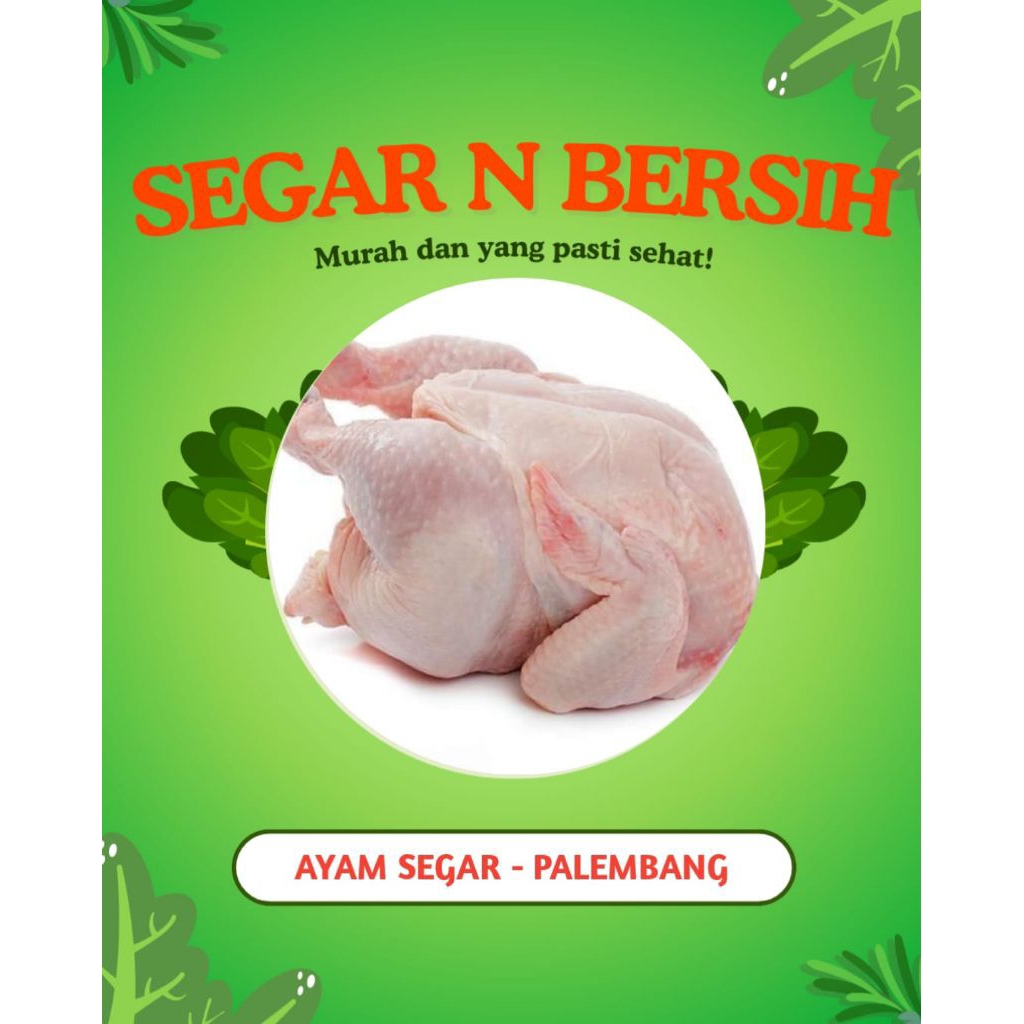 

AYAM POTONG SEGAR DAN BERSIH - PALEMBANG