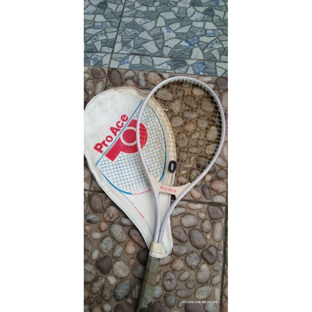 prelovode raket tenis PRO Ace  Alu 2000 original bagus bekas
