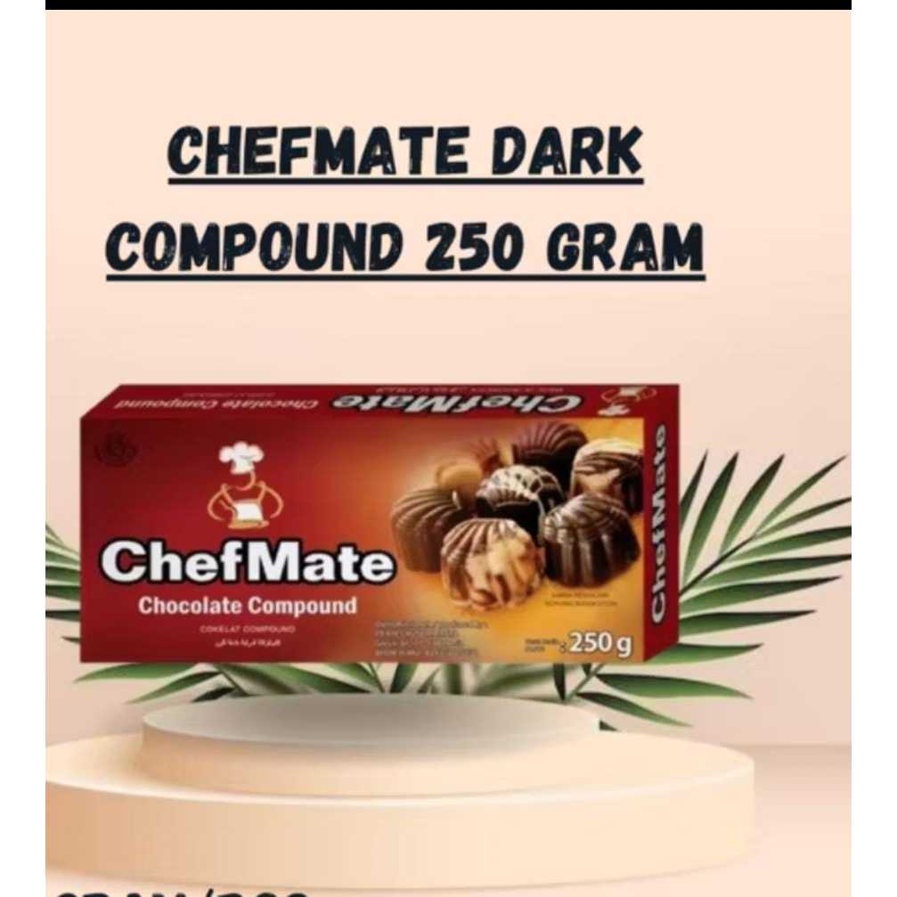 

Coklat Chefmate Blok Dark Compoun 250 gram
