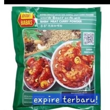 

Babas curry powder 250 gram/ Bumbu Babas kari .