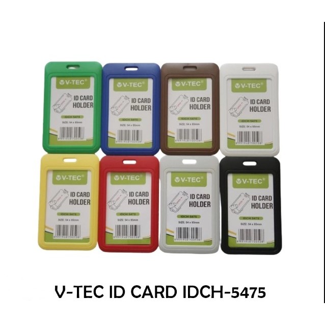 

V-TEC ID CARD PLASTIK CARD HOLDER TYPE IDCH 5475