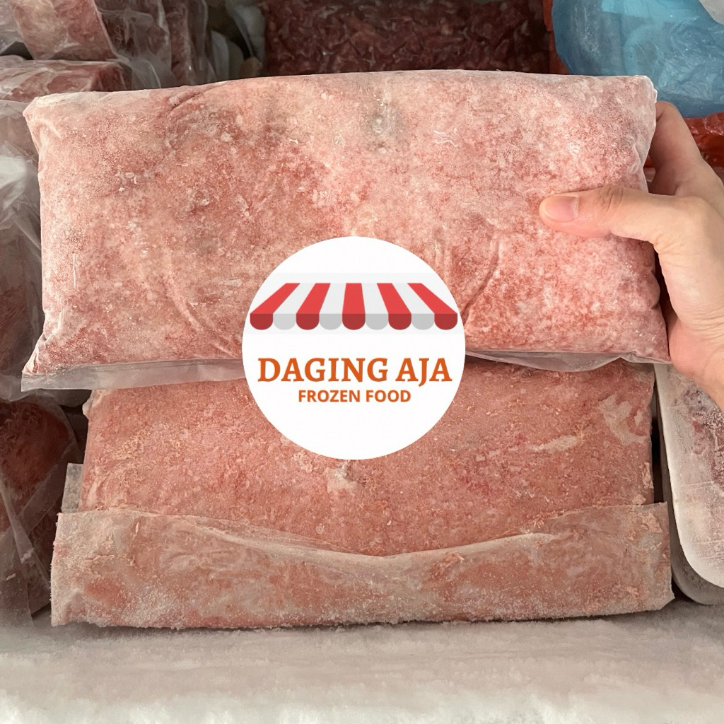 

Adonan bakso sapi US Minced Beef / Daging Giling Us HALUS (1kg/pack)