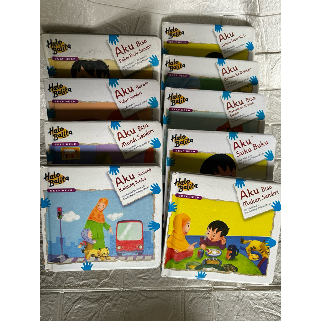 buku halo balita preloved