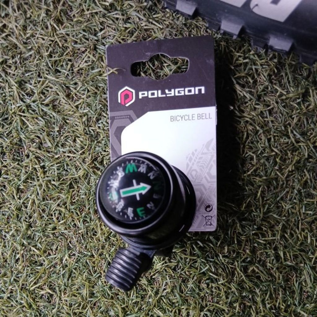 bel sepeda /bicycle bell kompas polygon