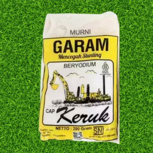 

Garam Halus Beryoudium Merk KERUK Kemasan 200 gr