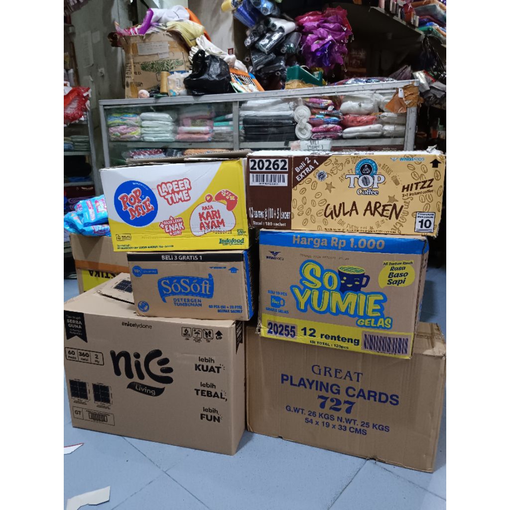 

kotak kosong/kardus untuk tmbahan packingan biar aman