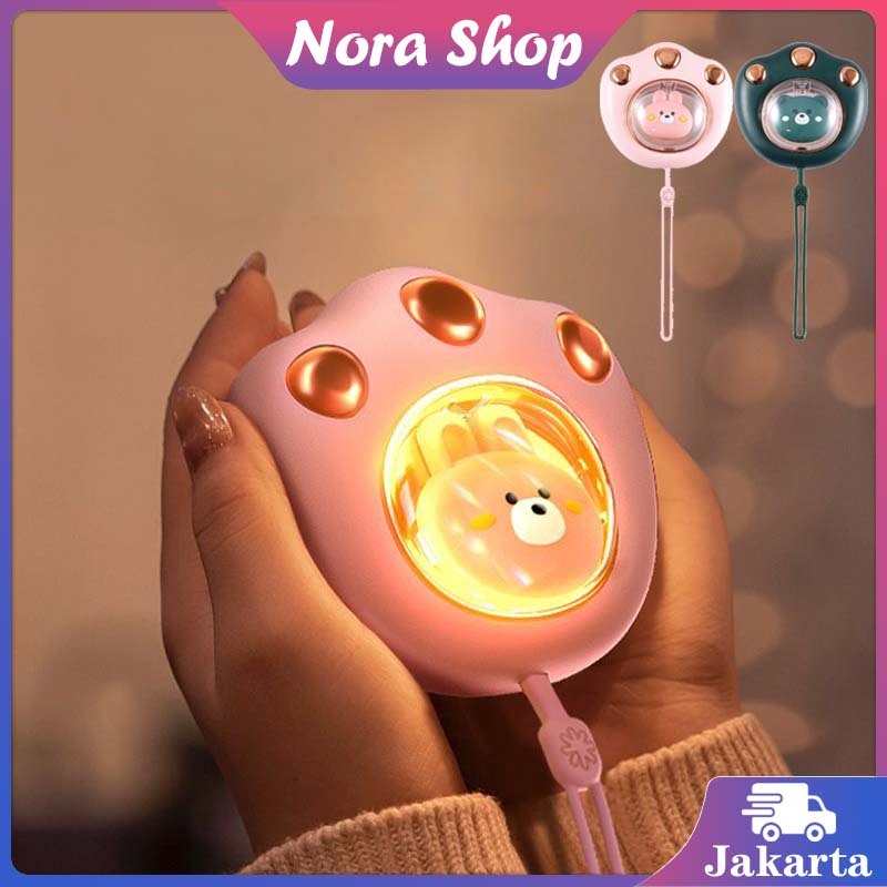 Penghangat Tangan Elektrik / Penghangat Tangan Cakar Kucing Mini / USB Rechargeable Heating Tool