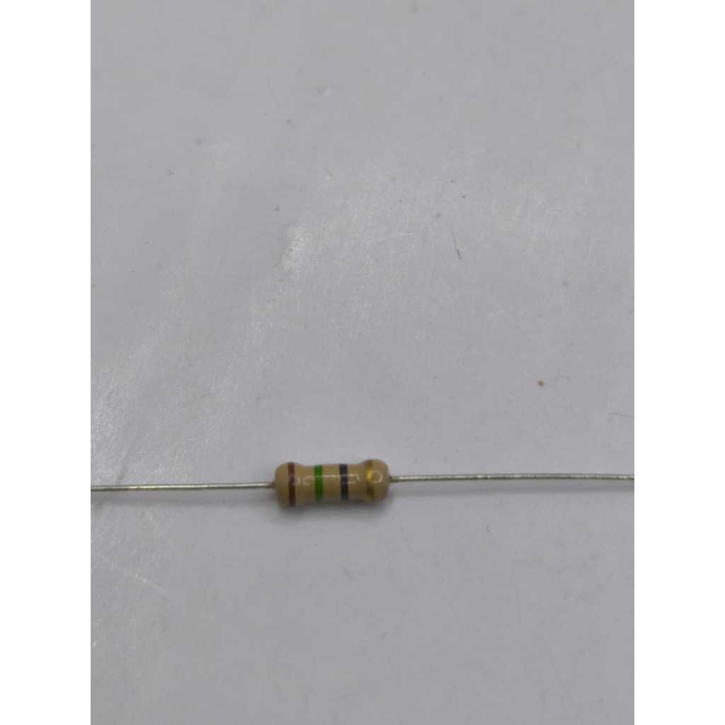 10PCS RESISTOR 1/2 WATT 15ohm / RESISTOR SETENGAH WATT 15ohm