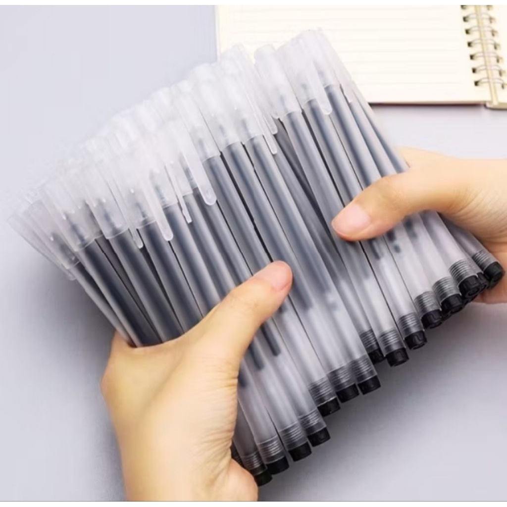 

pulpen gel 0.5m warna hitam alat tulis kantor