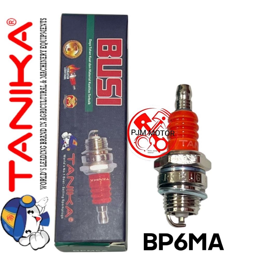 Tanika Busi original Sparkplug Mesin chain saw senso sinso potong rumput 328 318 338 5200 5500 5800 