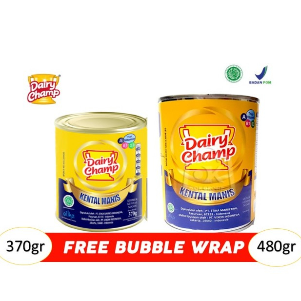 

Dairy Champ Kental Manis Kaleng 480gr