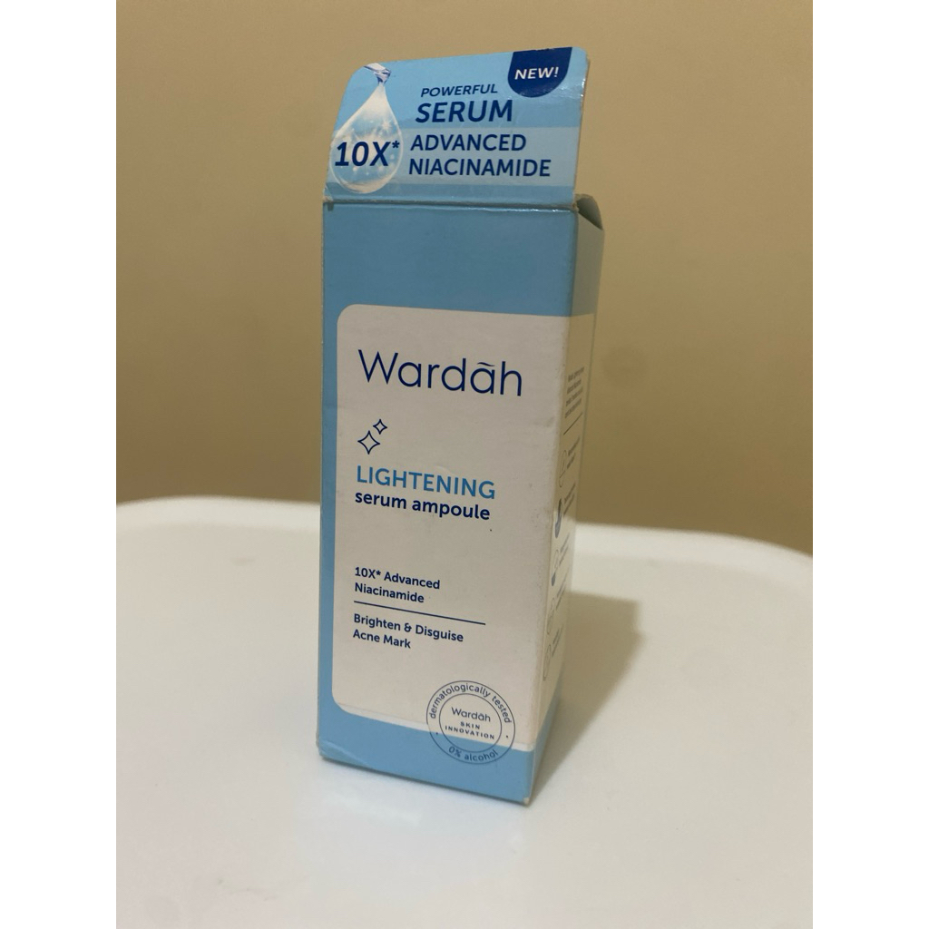 Wardah Lightening Serum Ampoule 30mL - ORI