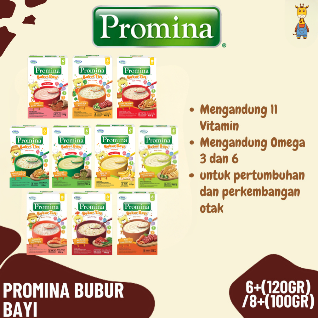 Promina Bubur Bayi - Bubur Bayi Instant 6-12 Bulan