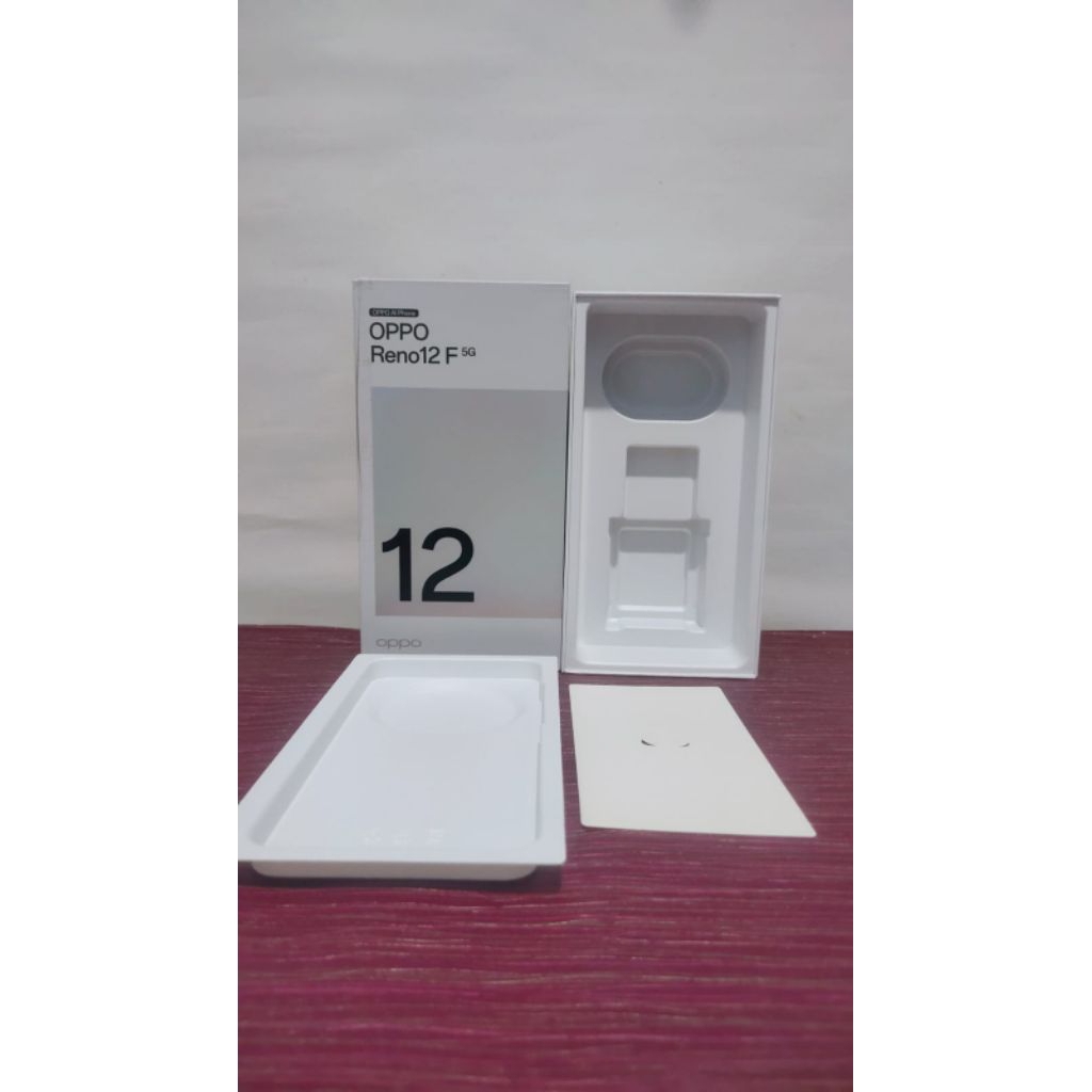 KARDUS BOX HP OPPO 12F'5G ORIGINAL