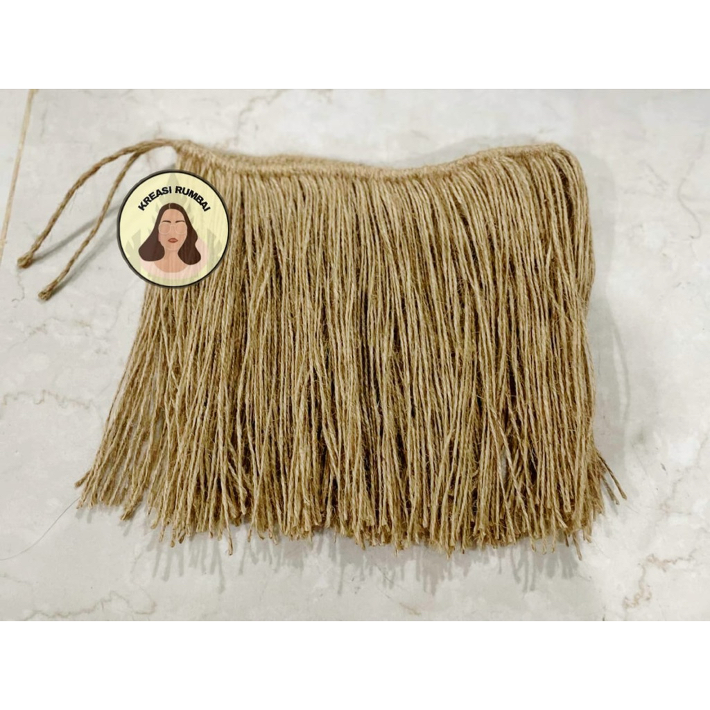 Rok rumbai papua / rok tali goni anak dewasa / aksesoris karnaval /rok adat papua / rumbai handmade 