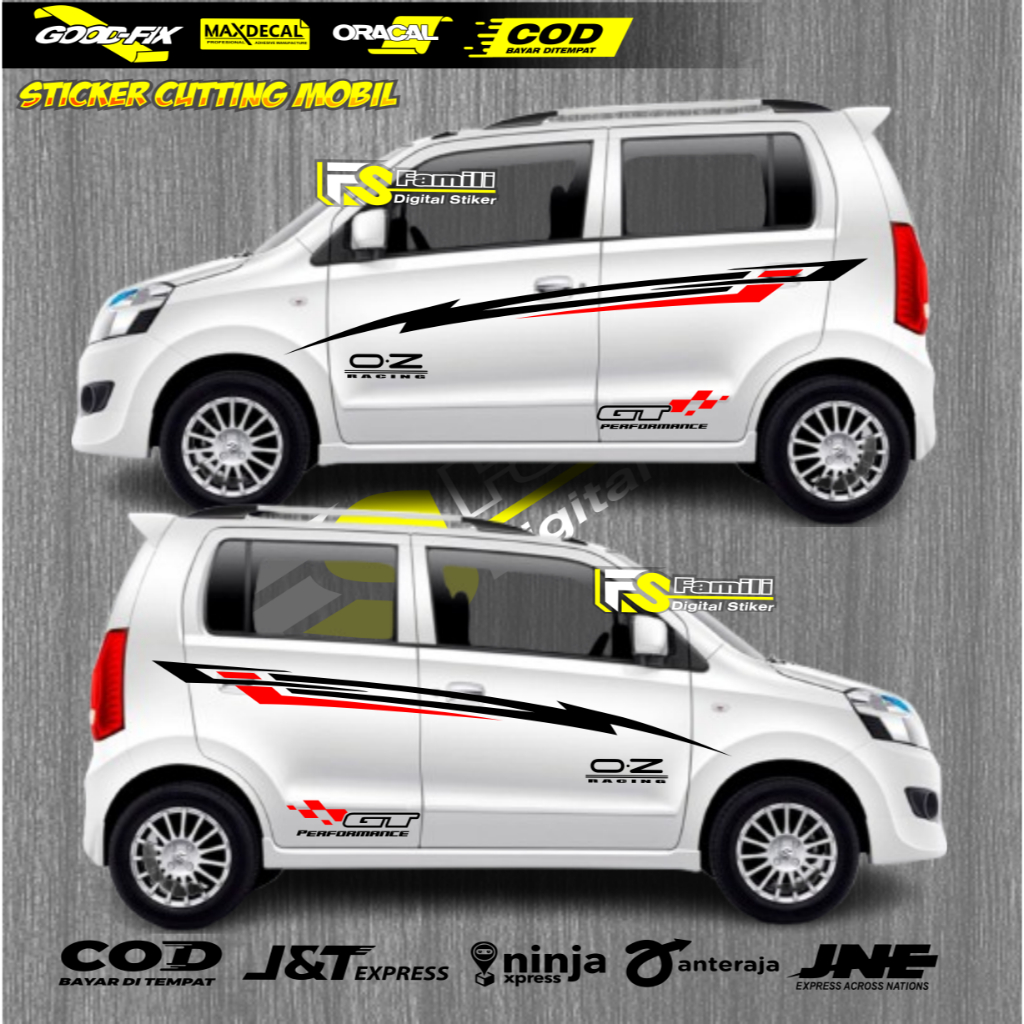 Sticker Karimun WagonR Aksesoris Mobil Karimun WagonR