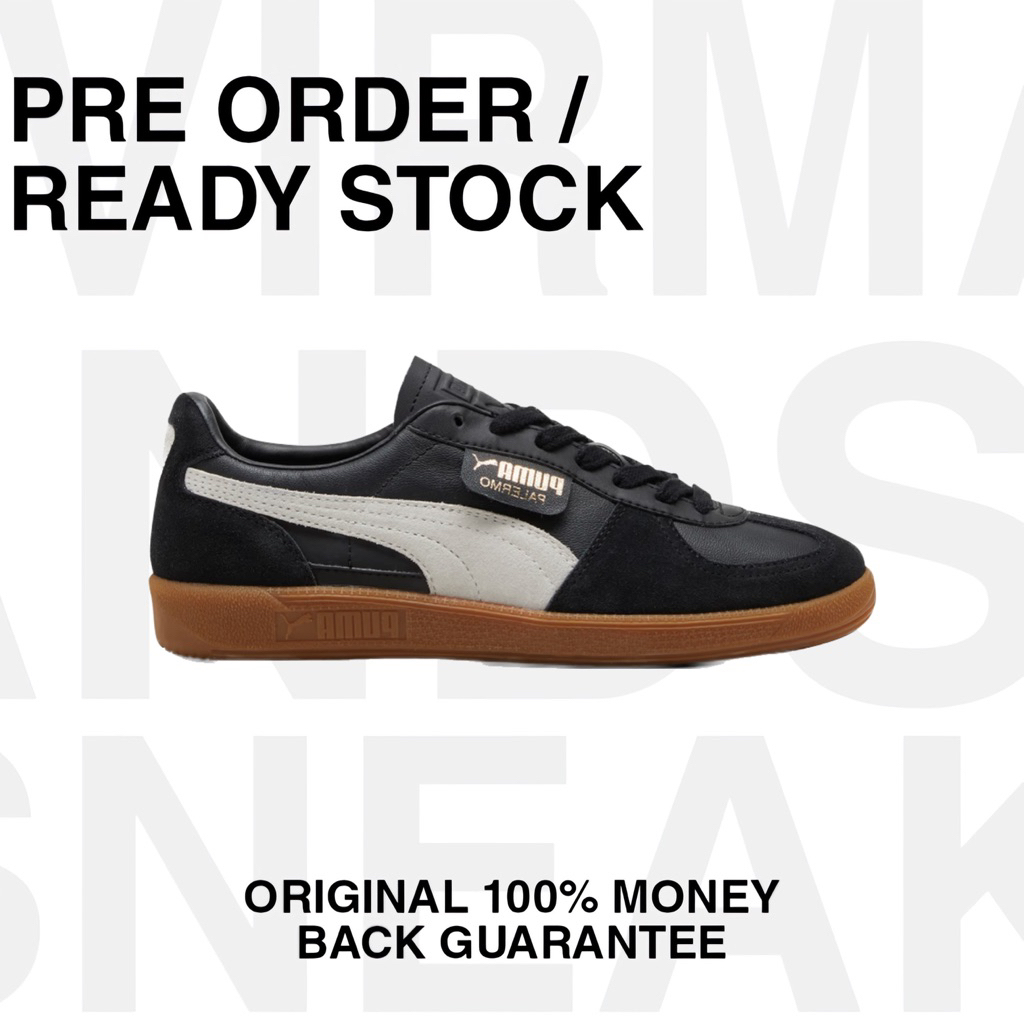 Puma Palermo Leather Black Gum