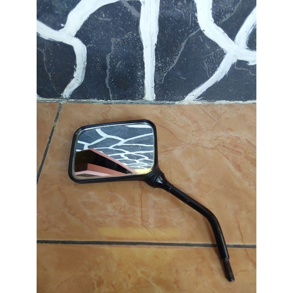 Spion Suzuki Rc 80 rc 100 Spirit Dk Ts Gagang hitam Ori (kiri)