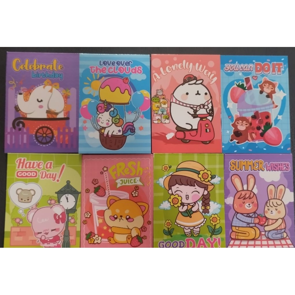 

Buku catatan notes mini kecil ring bergambar karakter kartun cewek lucu atk alat tulis sekolah back to school bunny sanrio kuromi princess putri disney