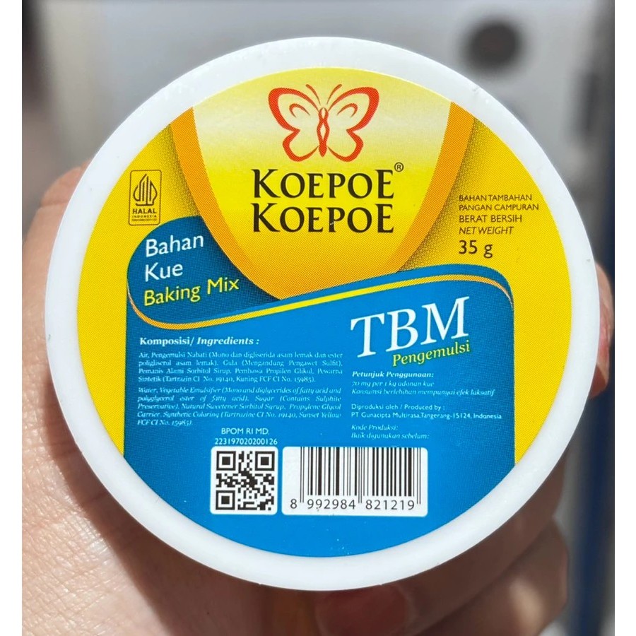 

Koepoe Koepoe TBM Pengemulsi 35 Gr