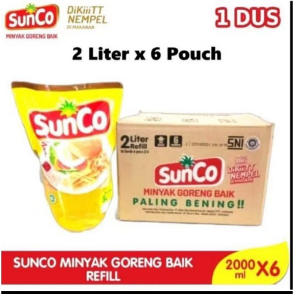 sunco 1 dus kemasan 2 liter