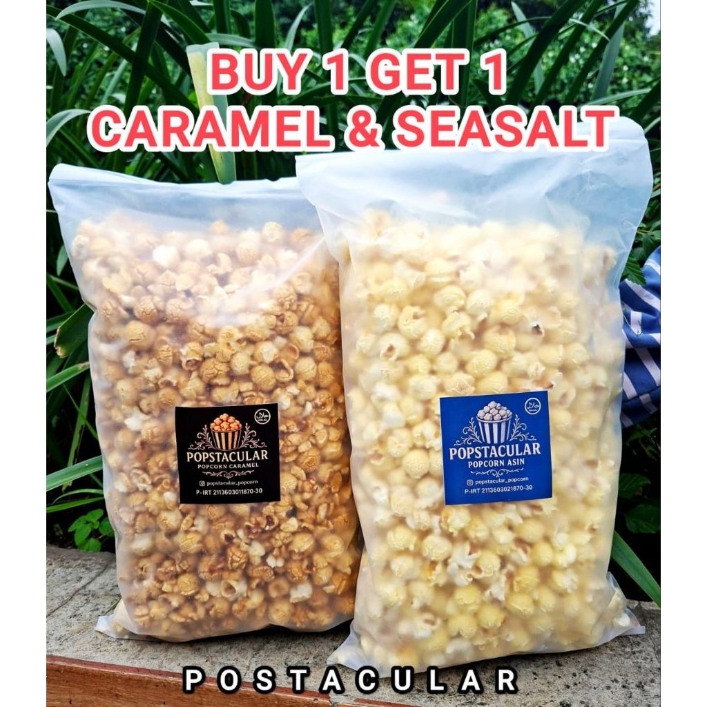 

POPCORN CARAMEL & ASIN JUMBO BUY 1 GET 1