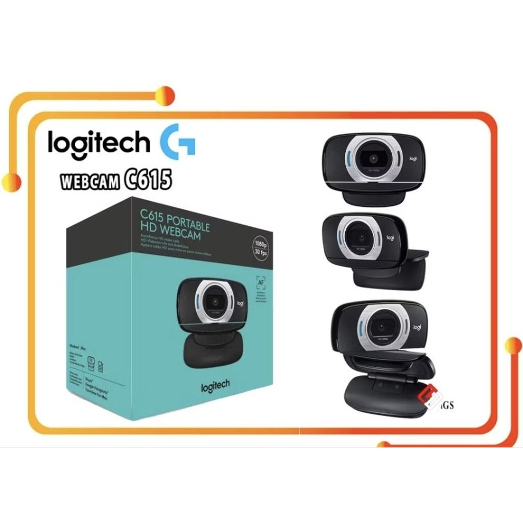 Logitech C615 Portable HD webcam [BEKAS]