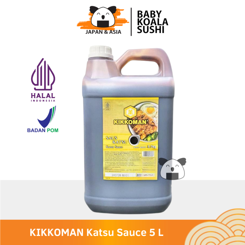 

Kikkoman Saus Katsu 5,7 Kg Halal