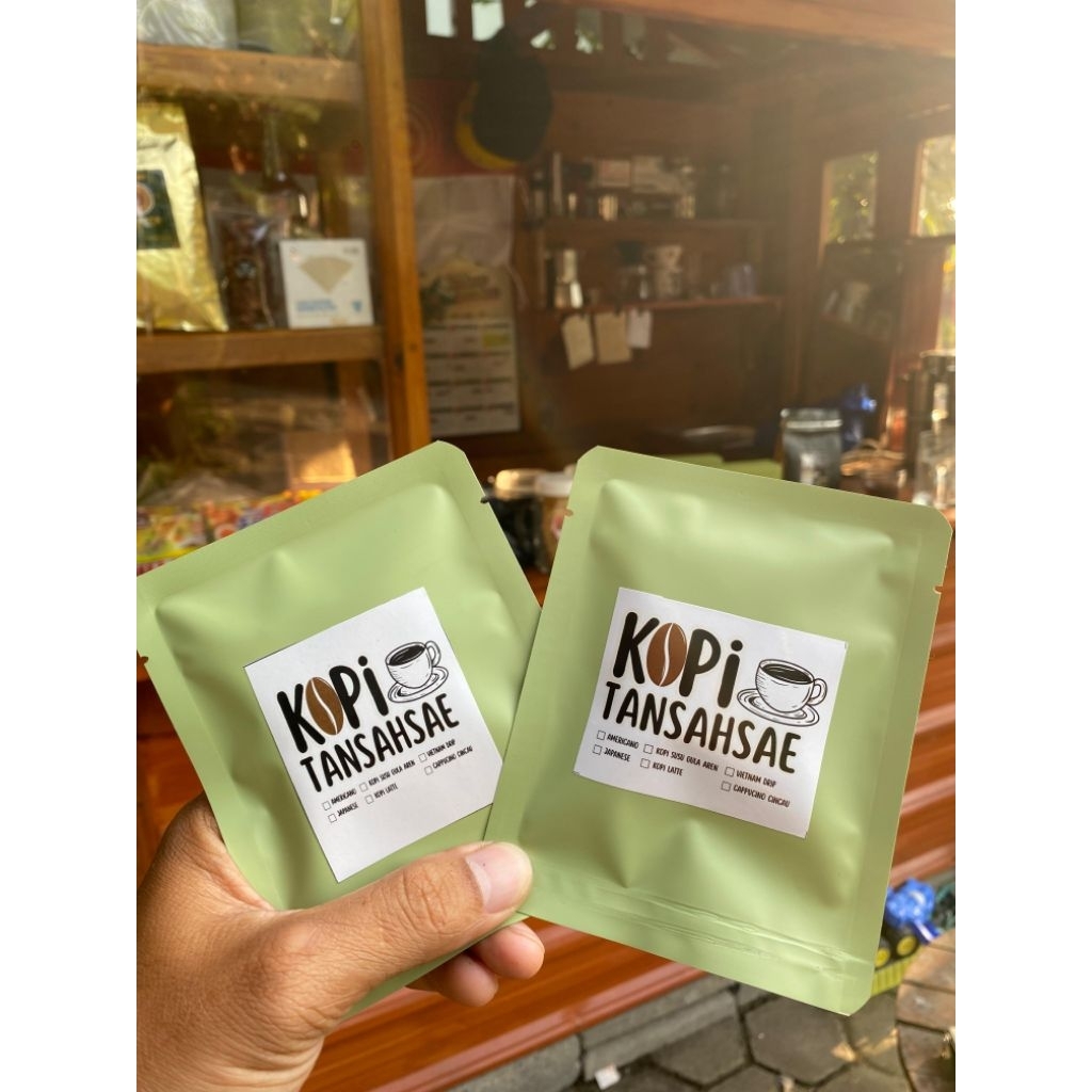 

Drip Bag Coffee Robusta 10 Gram|Kopi Temanggung Asli