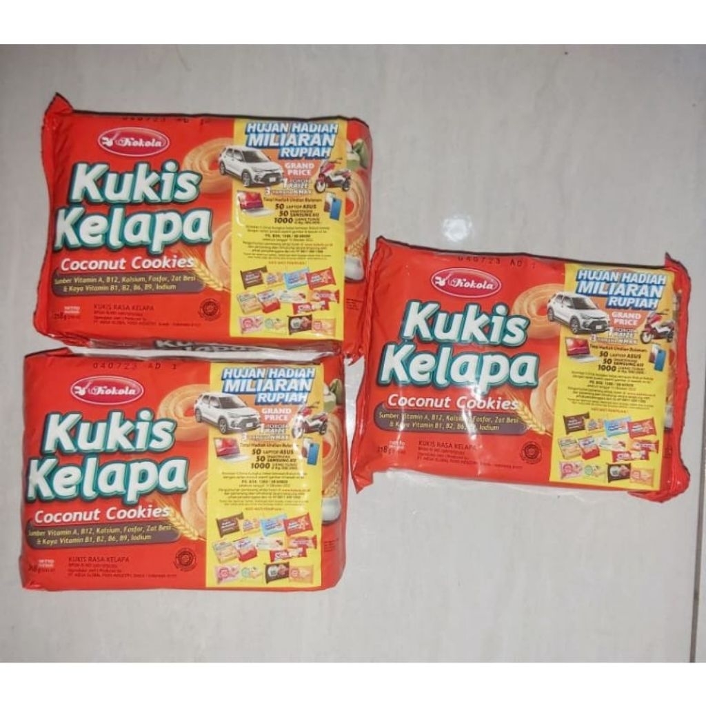 

Kukis Kokola Rasa Kelapa 218gr