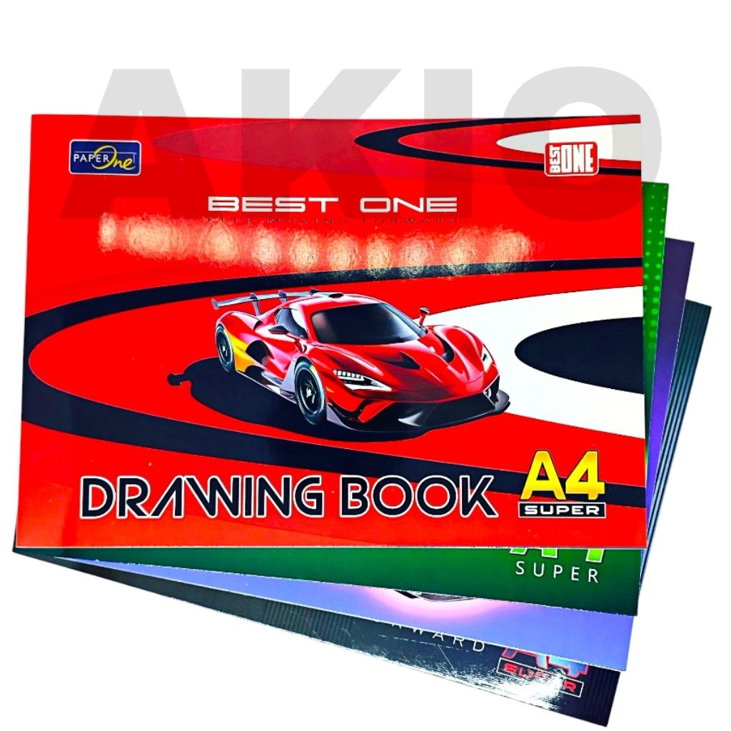

Buku Gambar A4 Mewarnai Anak SD TK PREMIUM Tebal BEST ONE Karakter SUPER CAR MOBIL 10 Lb Pack Grosir BO250924 MB