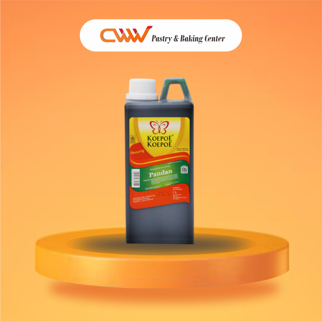 

Koepoe Koepoe Perisa Pasta Pandan Hijau 1 Liter Kue Cake Roti Cookies Pewarna Makanan Jajanan