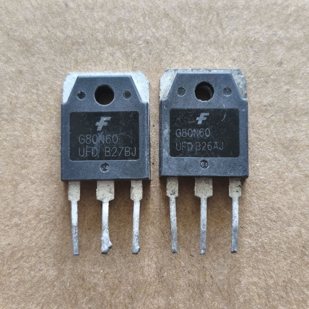 IGBT G80N60 UFD SGH80N60UFD 80N60 80A 600V Mesin Las Fairchild