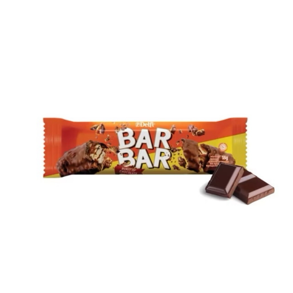 

Barbar Chocolate bar Delfi 18G - Wafer Coklat