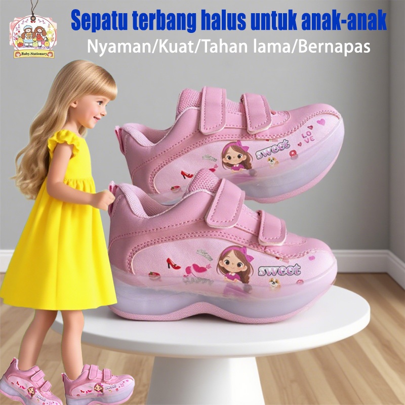 Sepatu Roda anak perempuan roda 4 sepatu roda heelys anak