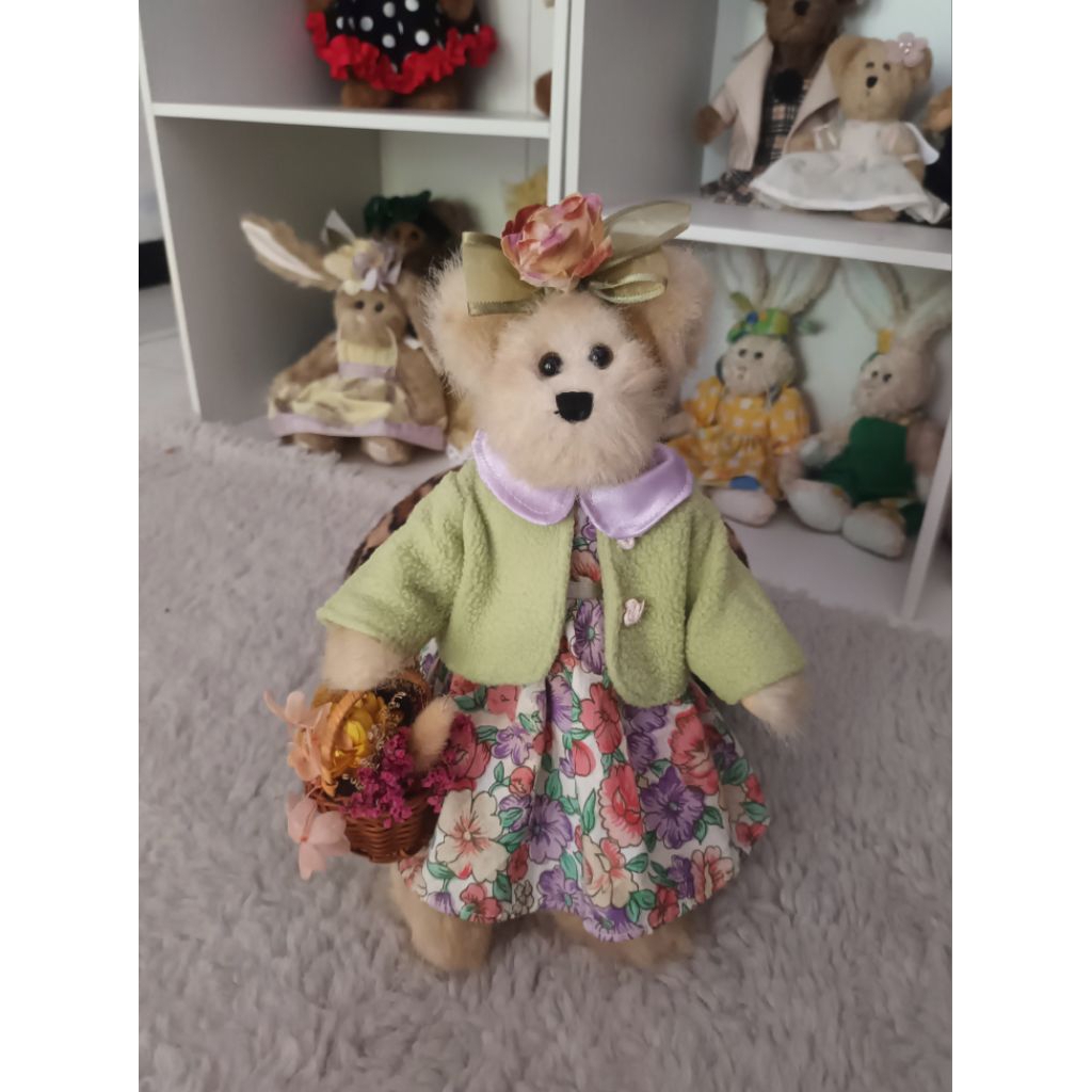 MURAH Teddy Bear Beruang Kostum Ganz Artikulasi Bulu Jarum Lucu Boneka Kolpri Bagus Terawat Preloved