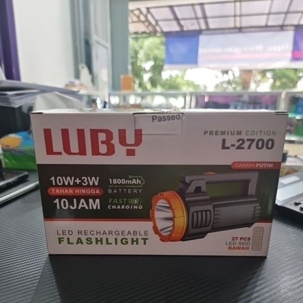 Luby L-2700 premium edition senter tangan premium