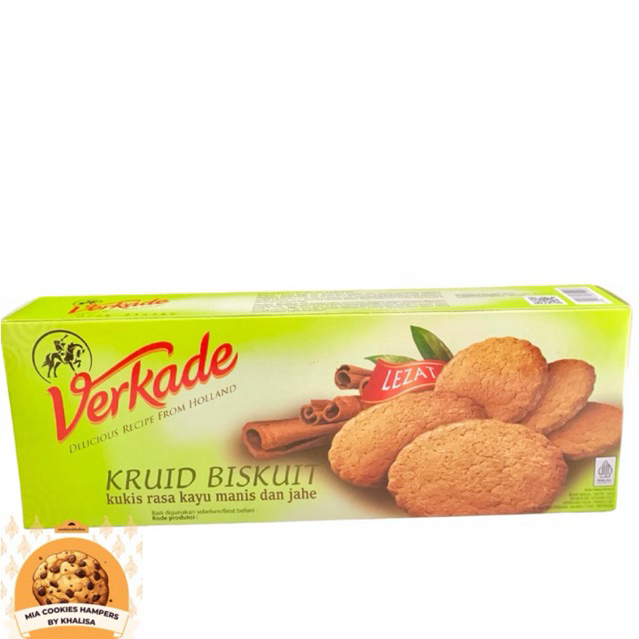 

Verkade Kruid Biskuit Rasa Kayu Manis Dan Jahe