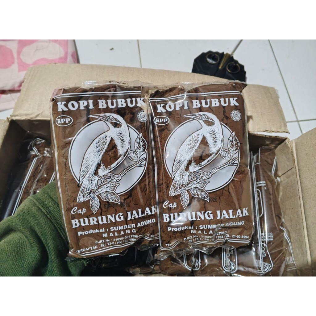 

Kopi Bubuk Cap Jalak Asli malang 200gr