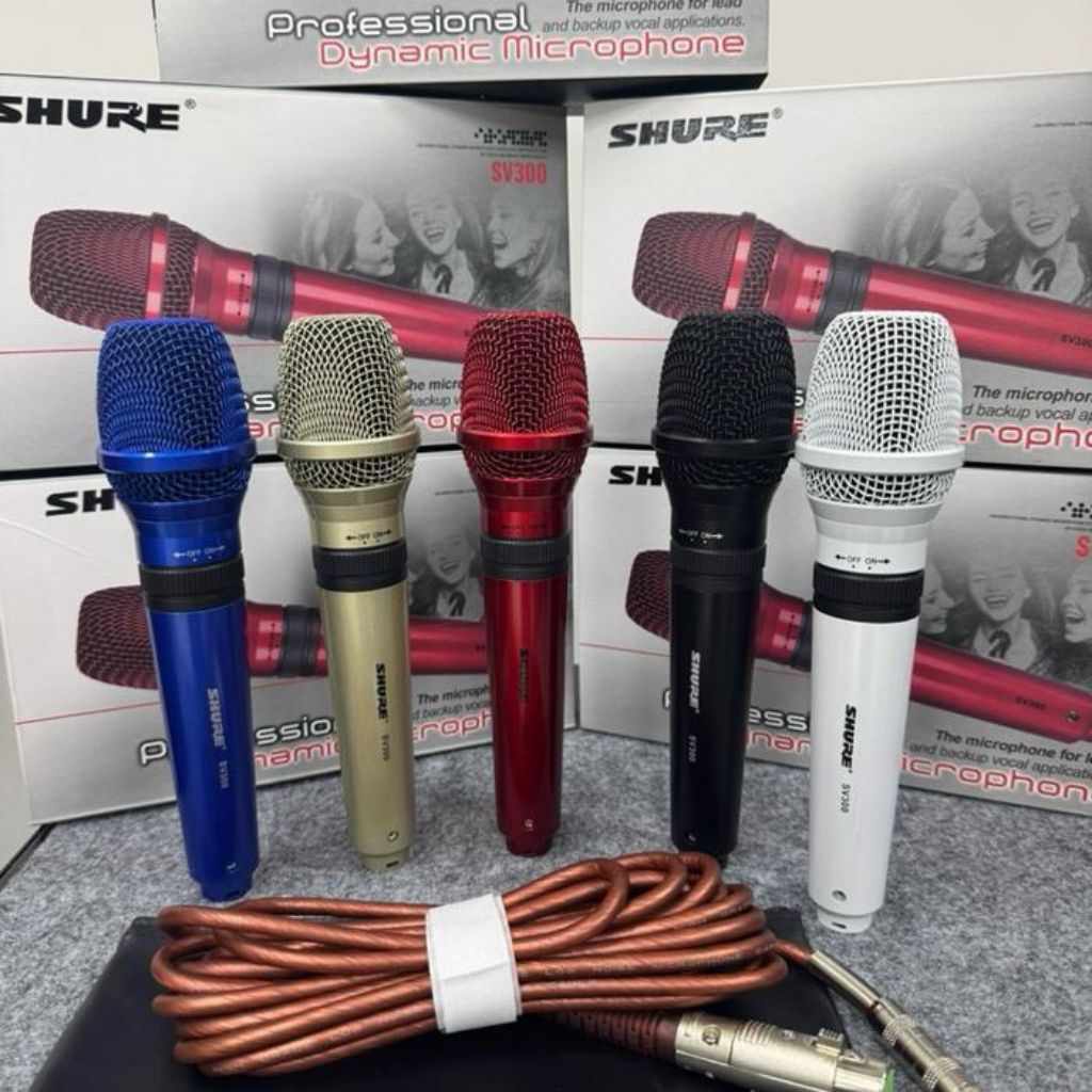 Mic Kabel SHURE SV300 Profesional Mic kabel