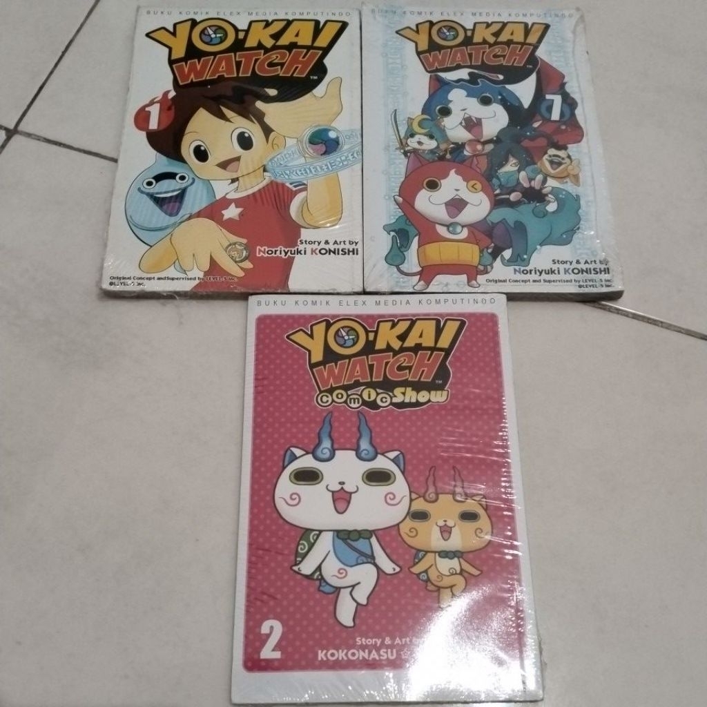 buku komik yokai watch satuan