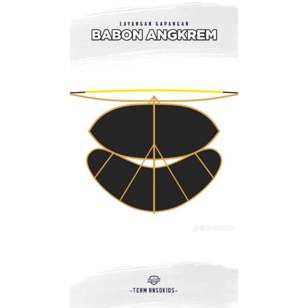 PROMO TERMURAH GAPANGAN BABON ANGREM SAYAP 70Cm